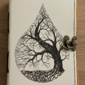 Tree of life leather journal