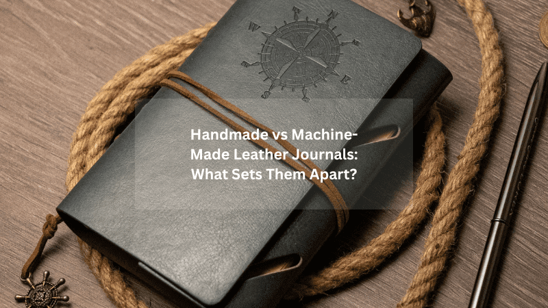 Handmade vs Machine-Made Leather Journals: What Sets Them Apart?