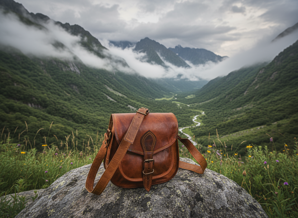 leather-bagpack-on-stone-natural-view