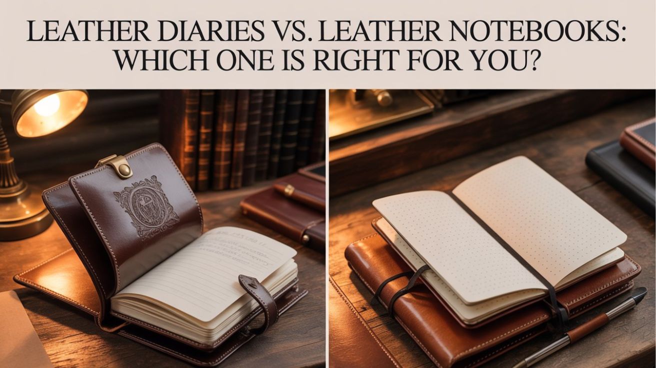 Leather Diaries vs. Leather Notebooks: Which One is Right for You?