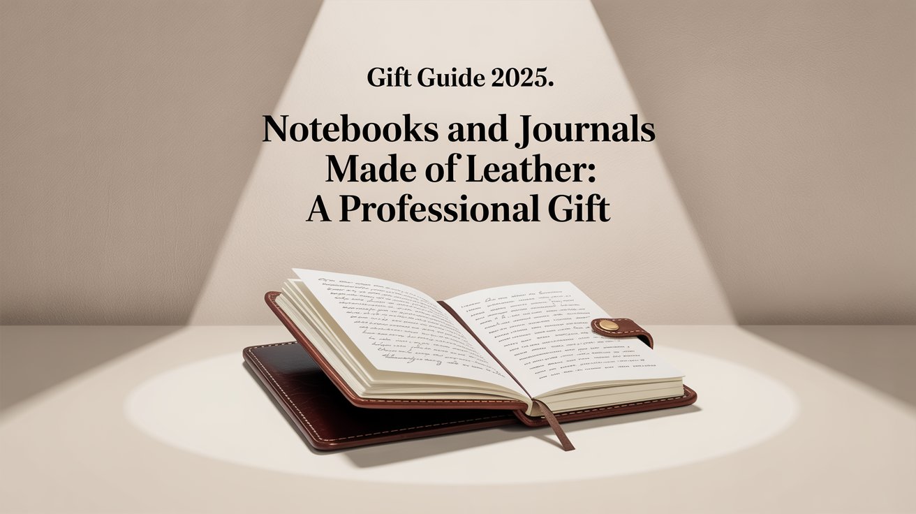 Gift Guide 2025: Notebooks and Journals made of Leather: A Professional Gift