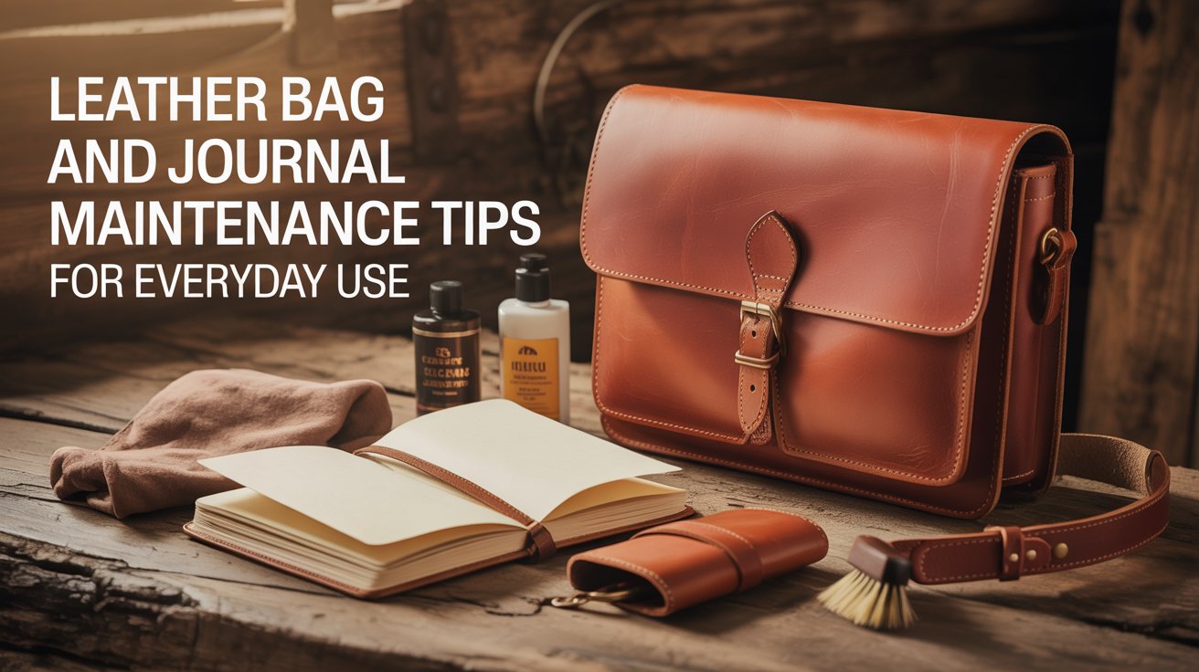 Leather Bag and Journal Maintenance Tips for Everyday Use