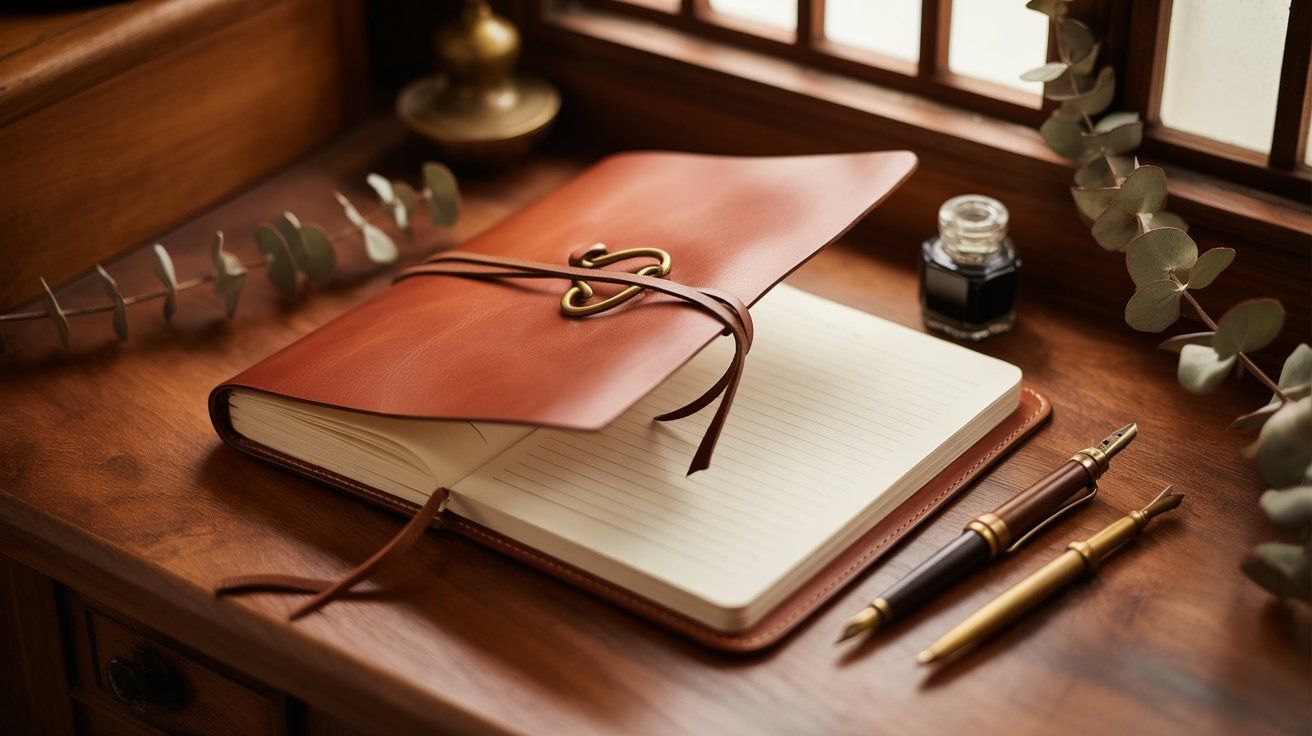 Refillable Leather Journals: Sustainable Elegance for Everyday Writers