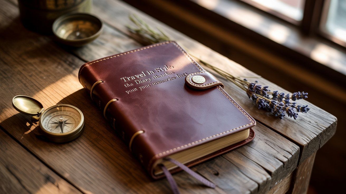 A Leather Bound Travel Diary: The Elegant Way to Capture Your Journey