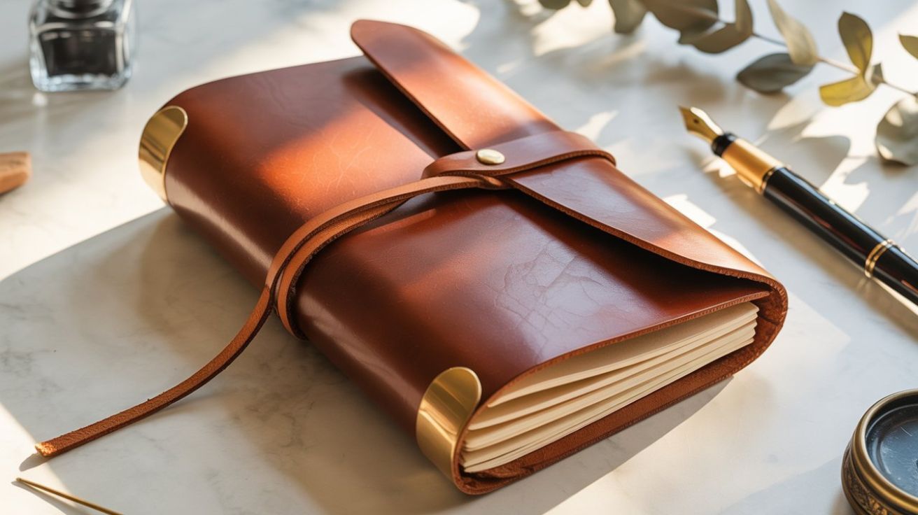 The Perfect Writing Companion: Selecting the right Handmade Leather Journal to match your Style.