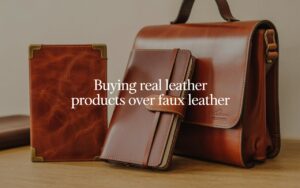 Buying Real Leathe
