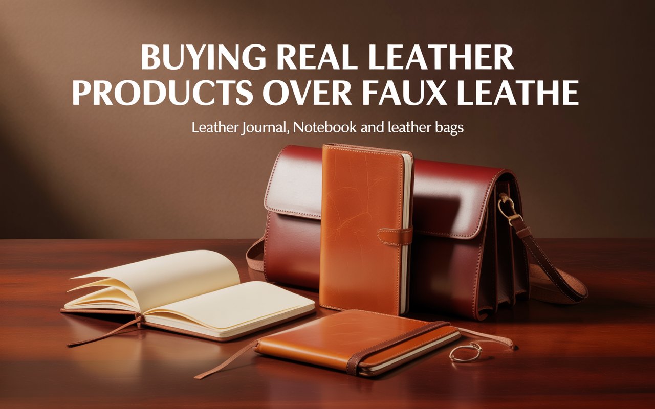 Top Benefits of Buying Real Leather Products Over Faux Leather