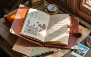 Leather Travel Diary