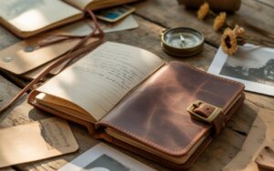 Leather Travel Diary