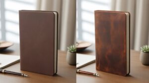 Vegan vs. Real Leather Journals