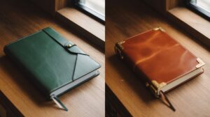 Vegan vs. Real Leather Journals