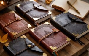 Embossed Leather Journals