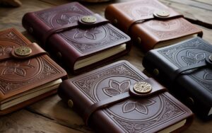 Embossed Leather Journals