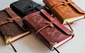 Embossed Leather Journals