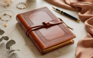 Leather Journal Gift for Women
