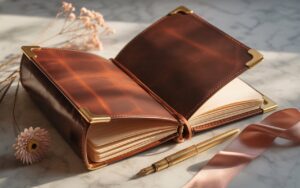 Leather Journal Gift for Women
