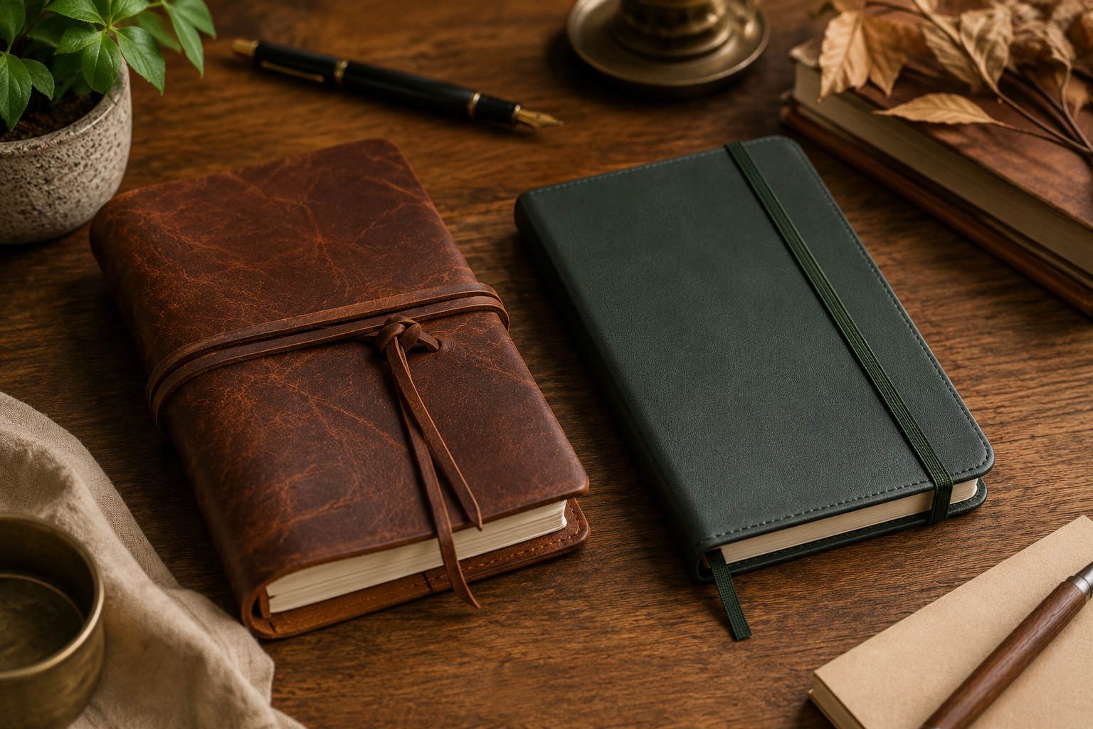 Leather Journal vs Vegan Leather Notebook: Which Is Better for USA Writers?Leather Journal vs Vegan Leather Notebook: Which Is Better for USA Writers?